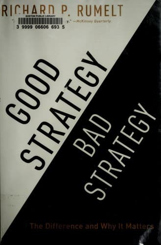 Cover of Good Strategy / Bad Strategy