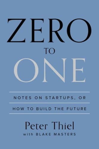 Cover of Zero to One